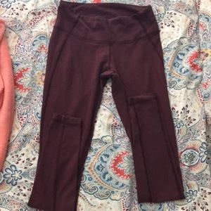 Lululemon limited edition maroon leggings